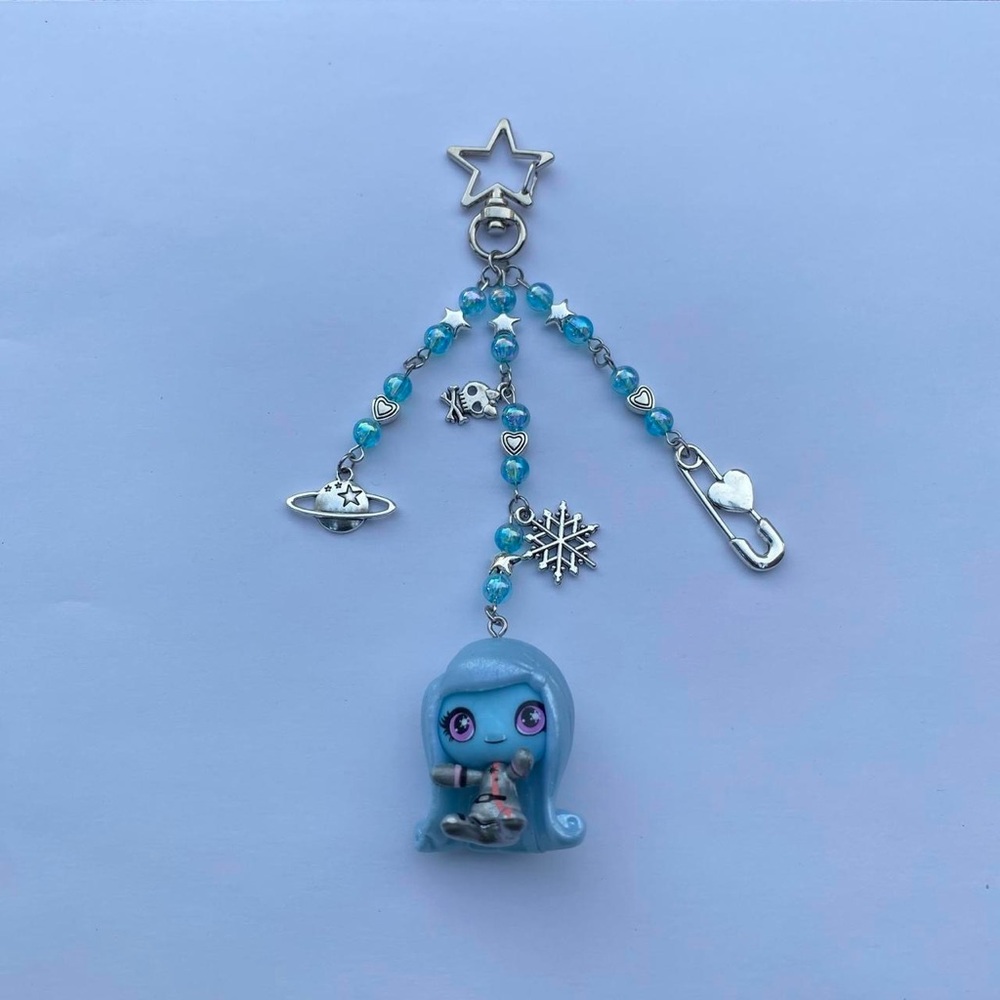 Monster High Abbey Bominable Custom Keychain